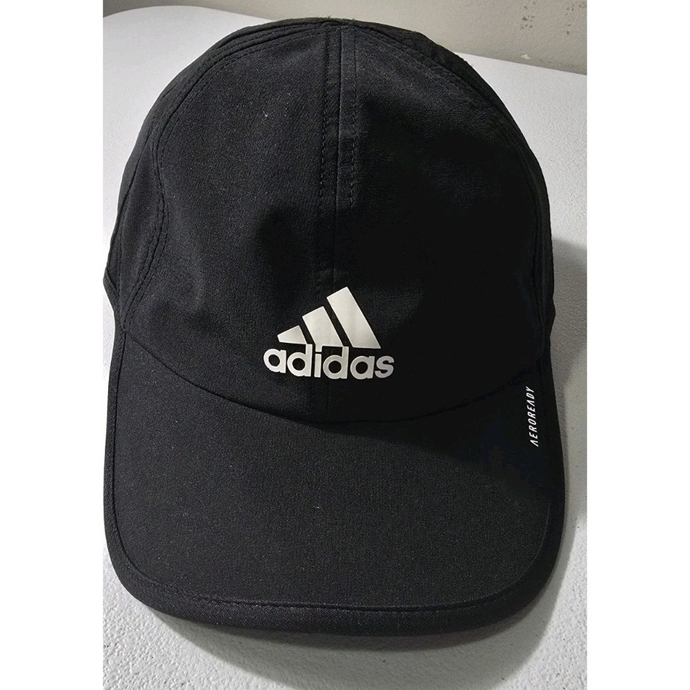 Adidas Adizero Lightweight Activewear Hat Black One Size Fit All Adjustable‎